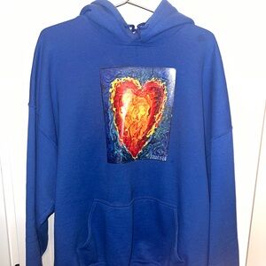 heART hoodie XXL